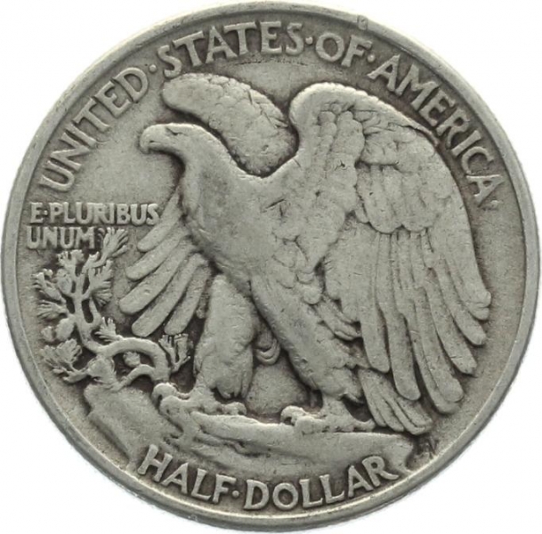 USA 1/2 Dollar 1947 o. Mzz. - Walking Liberty